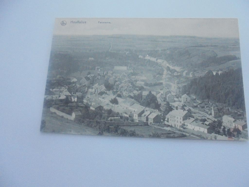 houffalize- panorama, Envoi, 1920 à 1940, Non affranchie, Luxembourg