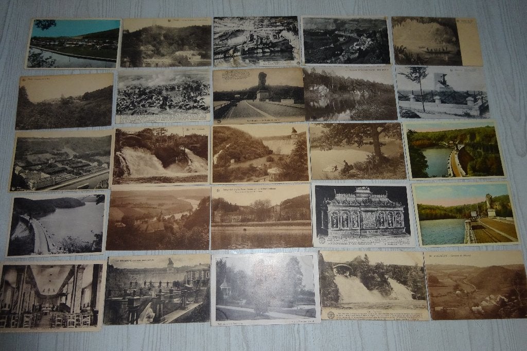 Lot 100 postkaarten België Wallonië - Belgique La Wallonie, Ophalen of Verzenden