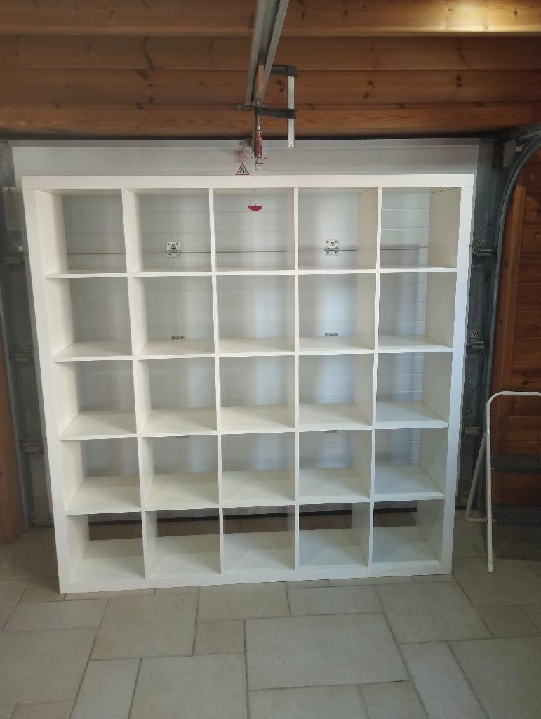 Kallax kast 5x5, Huis en Inrichting, Ophalen, Gebruikt, 150 tot 200 cm, 150 tot 200 cm