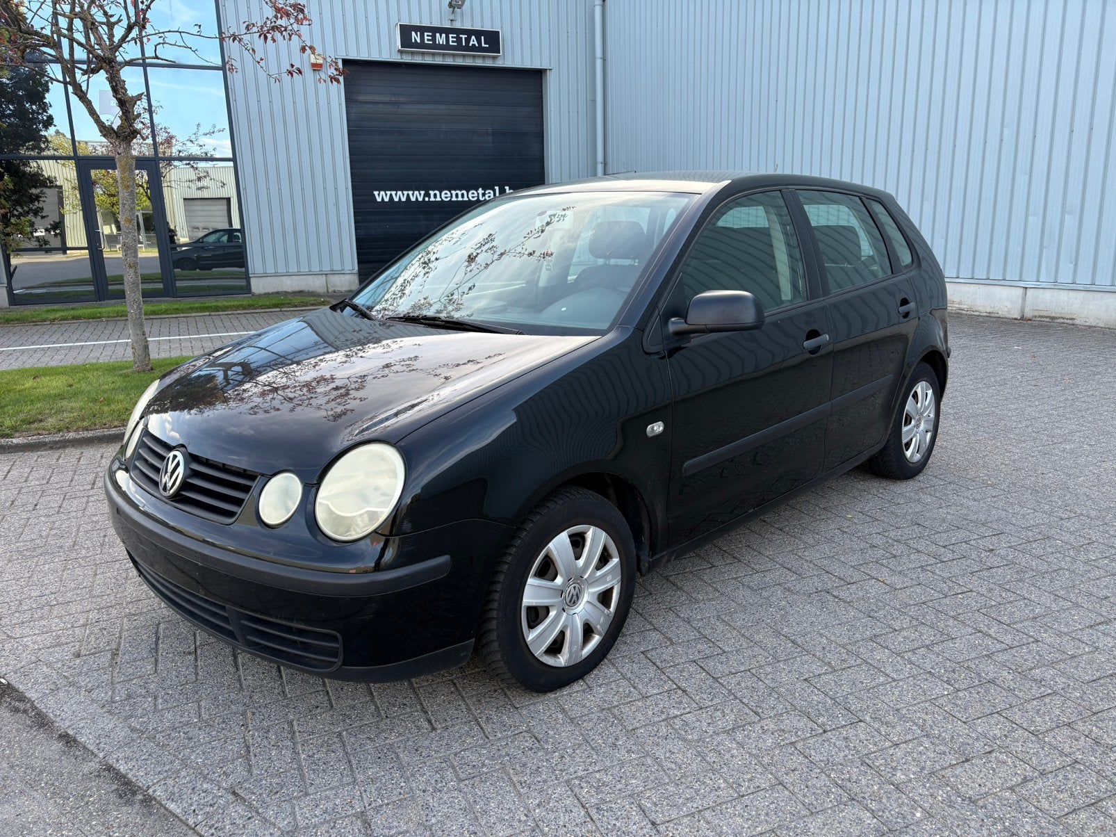 Volkswagen polo 1.2 benzine 2003 airco 210058km, Autos, Achat, Ordinateur de bord, Entreprise, Boîte manuelle