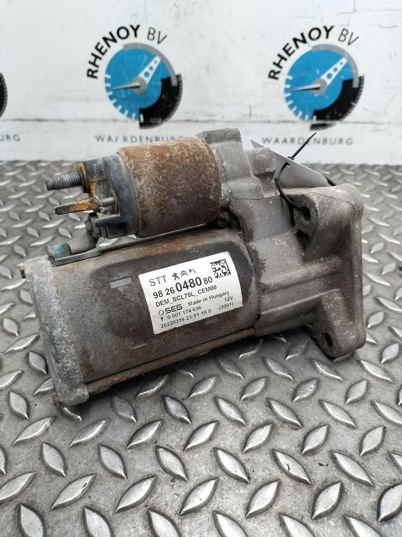 CITROEN RELAY/JUMPER MK3 0E  STARTMOTOR 2022, Ophalen of Verzenden, Gebruikt, ARN erkend