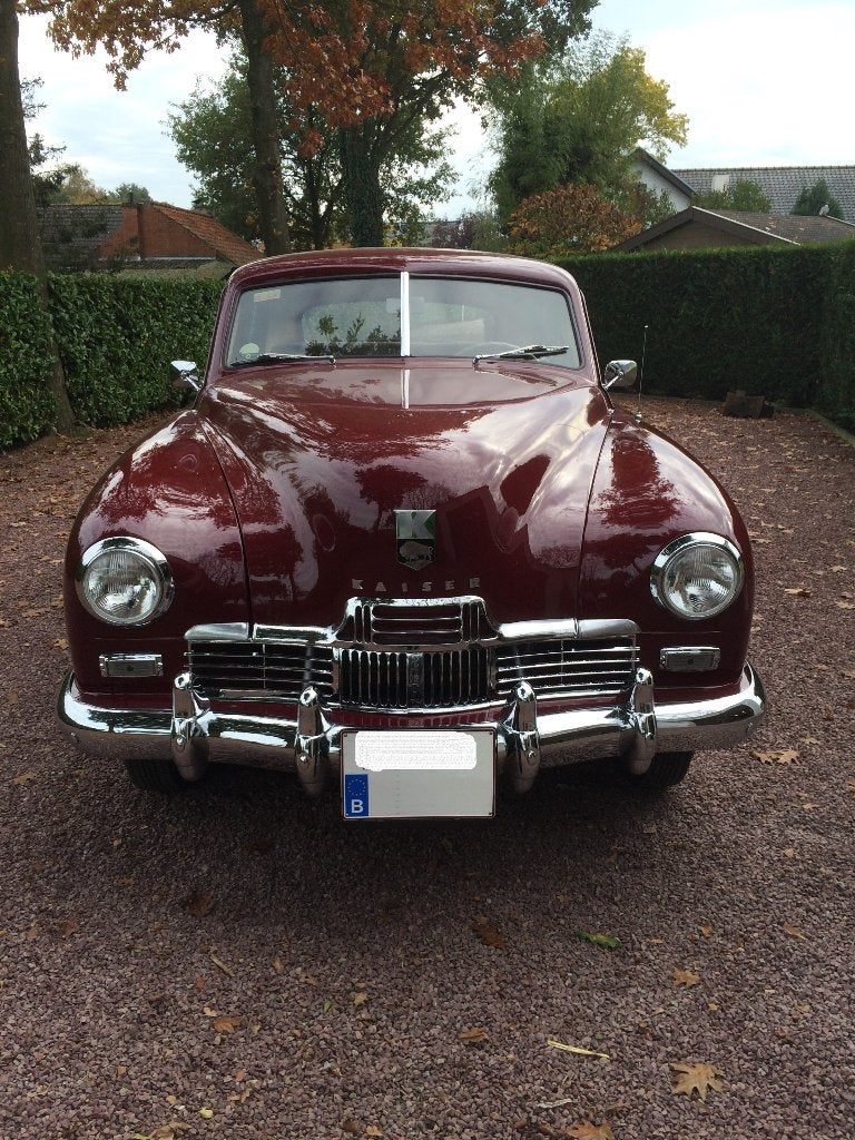 Kaiser Frazer 1947 oldtimer Bordeaux, Auto's, Overige merken, Stof, Beige, Overige kleuren