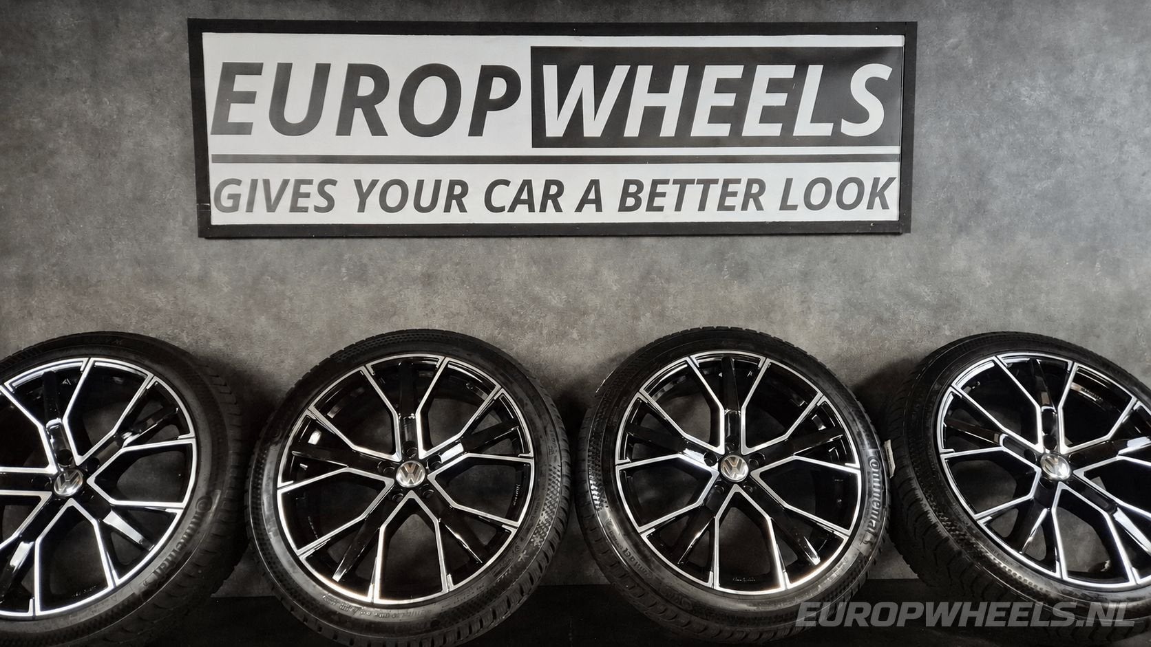 20 inch GMP velgen Tiguan Kodiaq Tarraco winterbanden, Gebruikt, -, -, Banden en Velgen