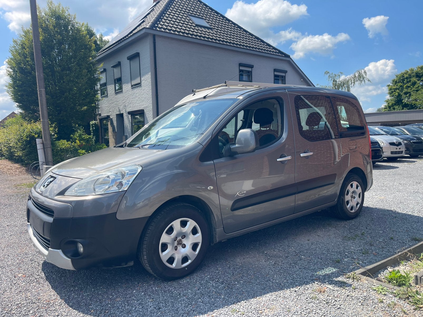 Peugeot Partner Tepee 1.6HDi X-Line,Airco,1er propriétaire.., Autos, Argent ou Gris, Achat, 149 g/km, Boîte manuelle
