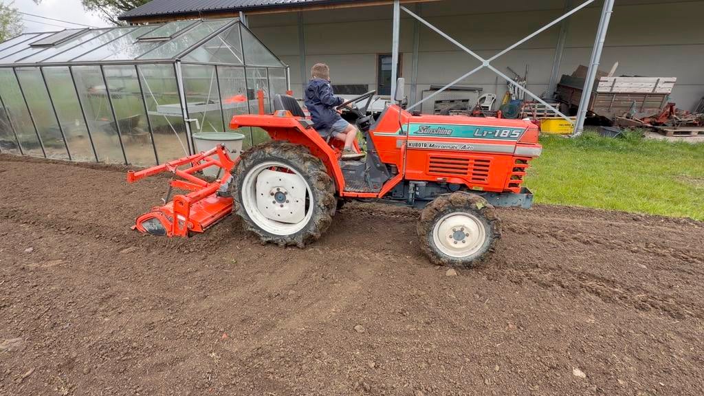 kubota microtractor met snijder, Zakelijke goederen, Ophalen of Verzenden