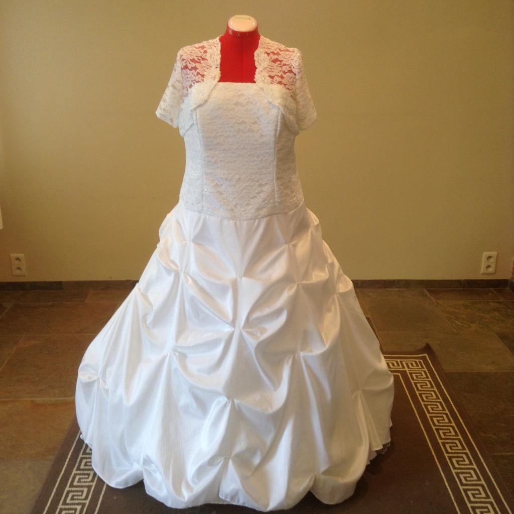 STOCKVERKOOP NIEUWE TROUWJURKEN €150-350, Robe de demoiselle d'honneur, Enlèvement, Blanc, Neuf