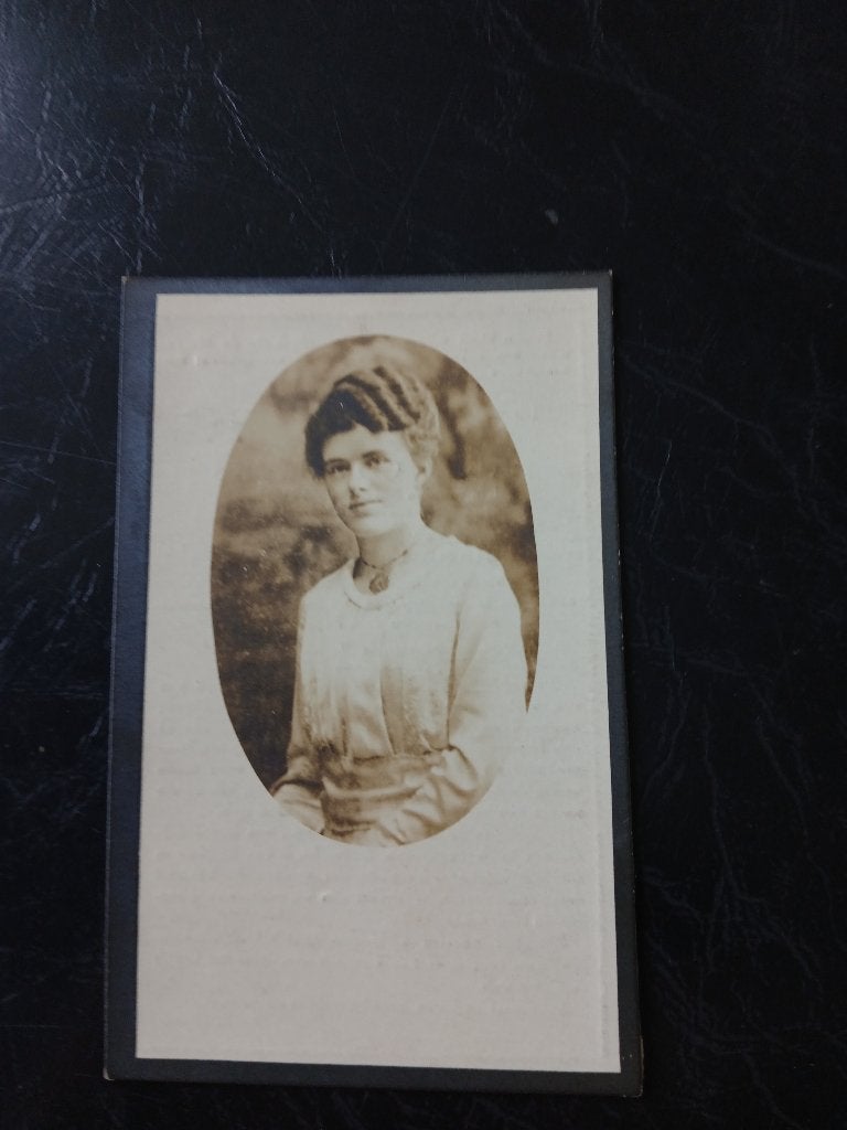 julia coveliers overl 1926, Verzamelen, Verzenden, Bidprentje