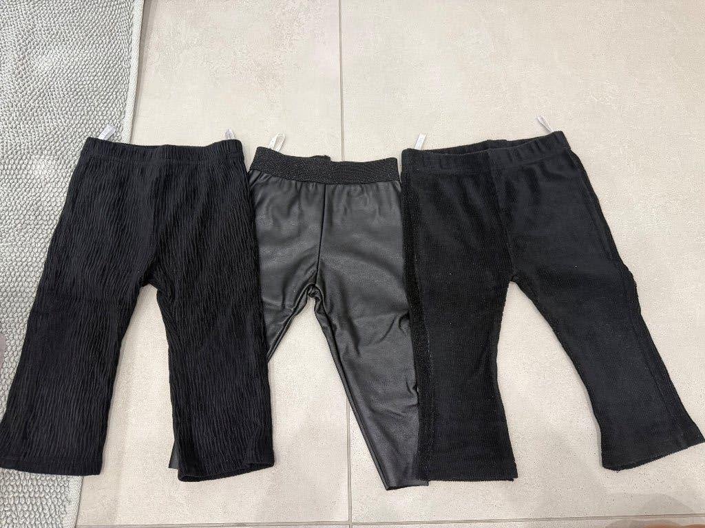 Lot de 3 pantalons Zeeman noir, Zeeman, Enlèvement ou Envoi, Fille, Pantalon