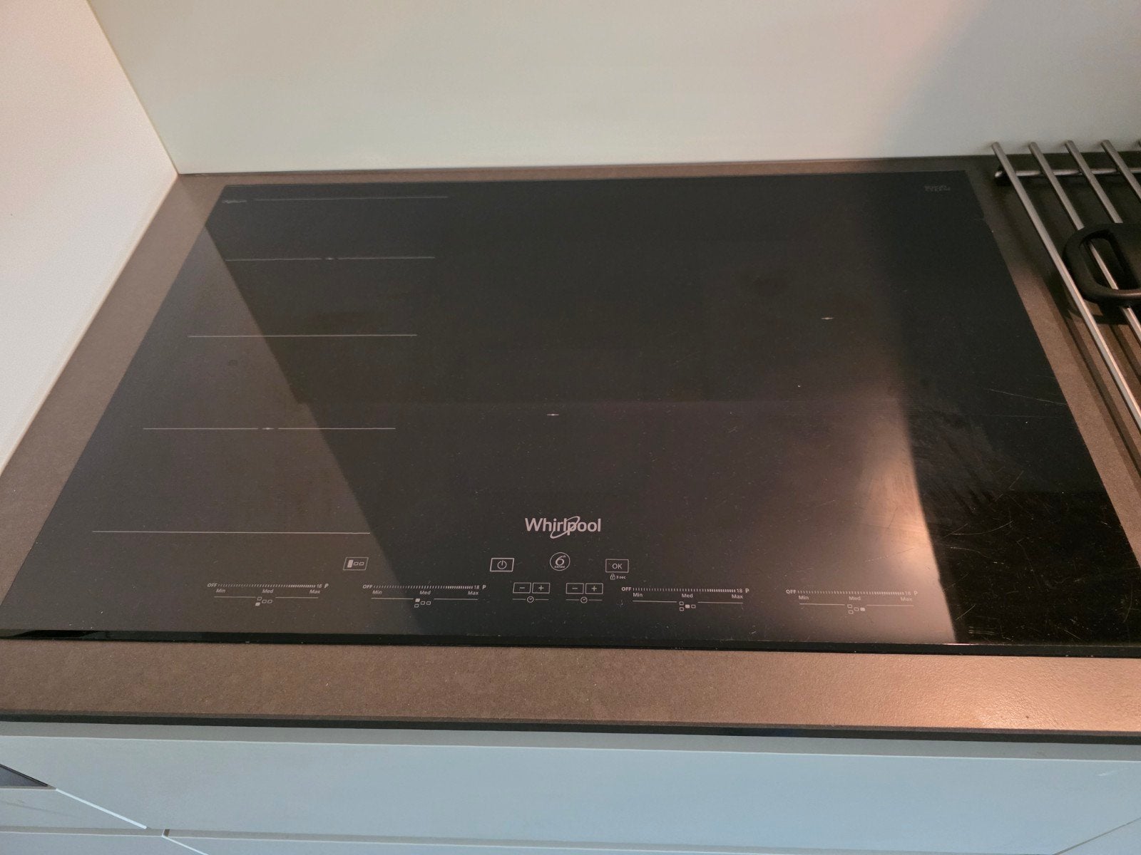 Whirlpool inductiekookplaat 77 cm, Electroménager, Tables de cuisson, Enlèvement
