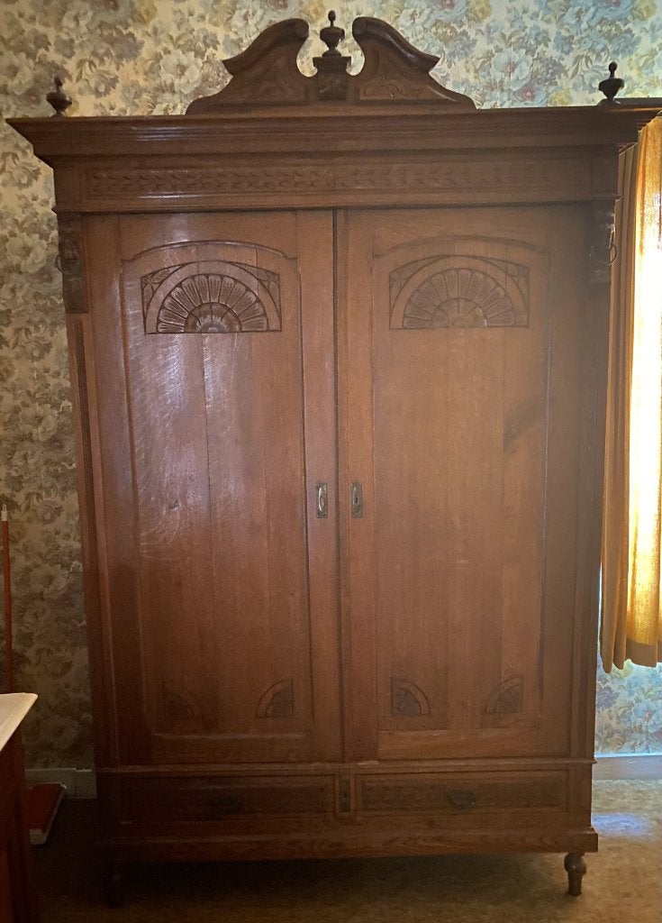 Louis 16 Garderobe in vintage stijl, Huis en Inrichting, Ophalen, Gebruikt