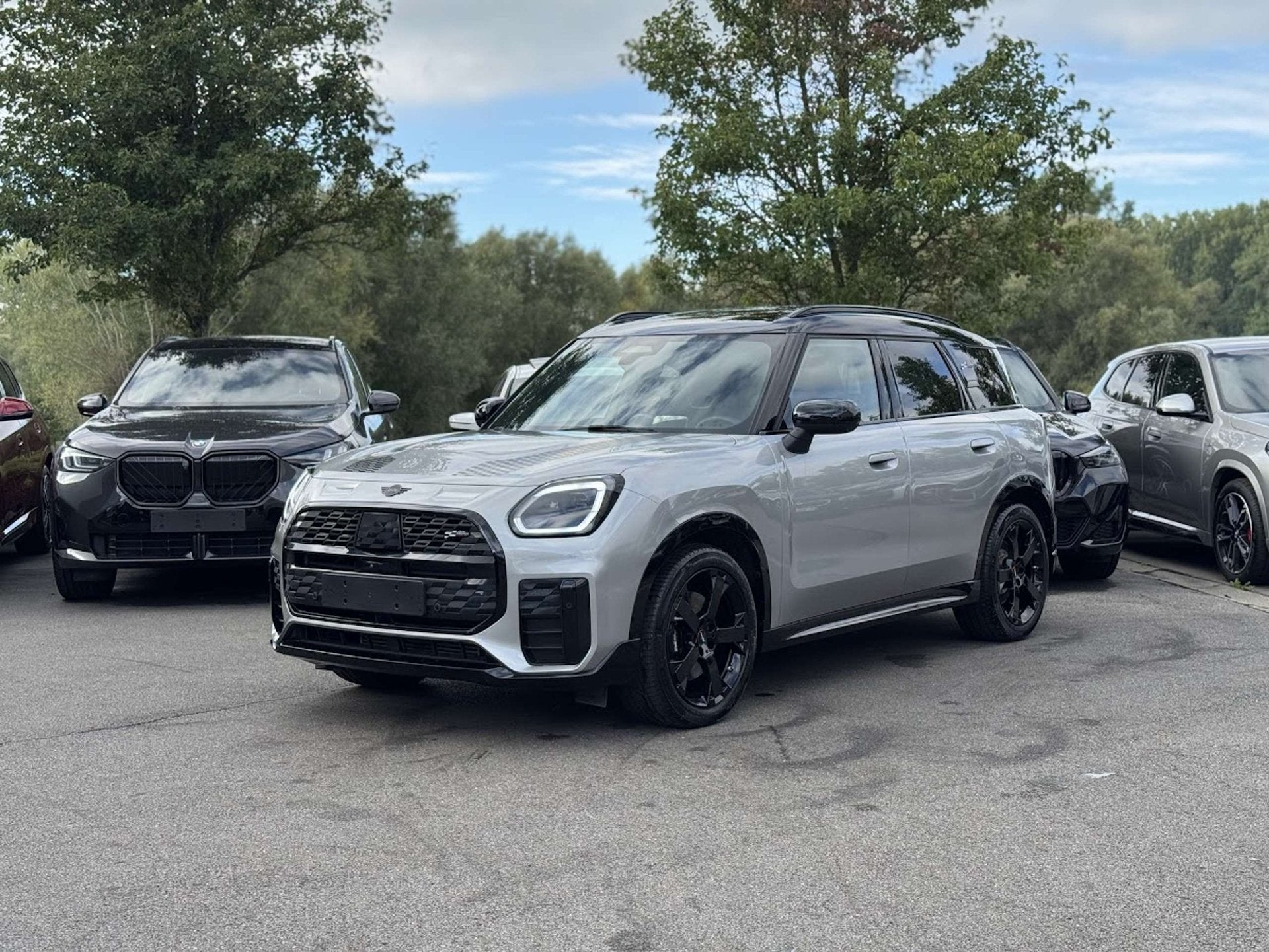 MINI Countryman C JOHN COOPER WORKS TRIM/ 360 CAM / TREKHAAK, Argent ou Gris, Achat, Euro 6, Noir