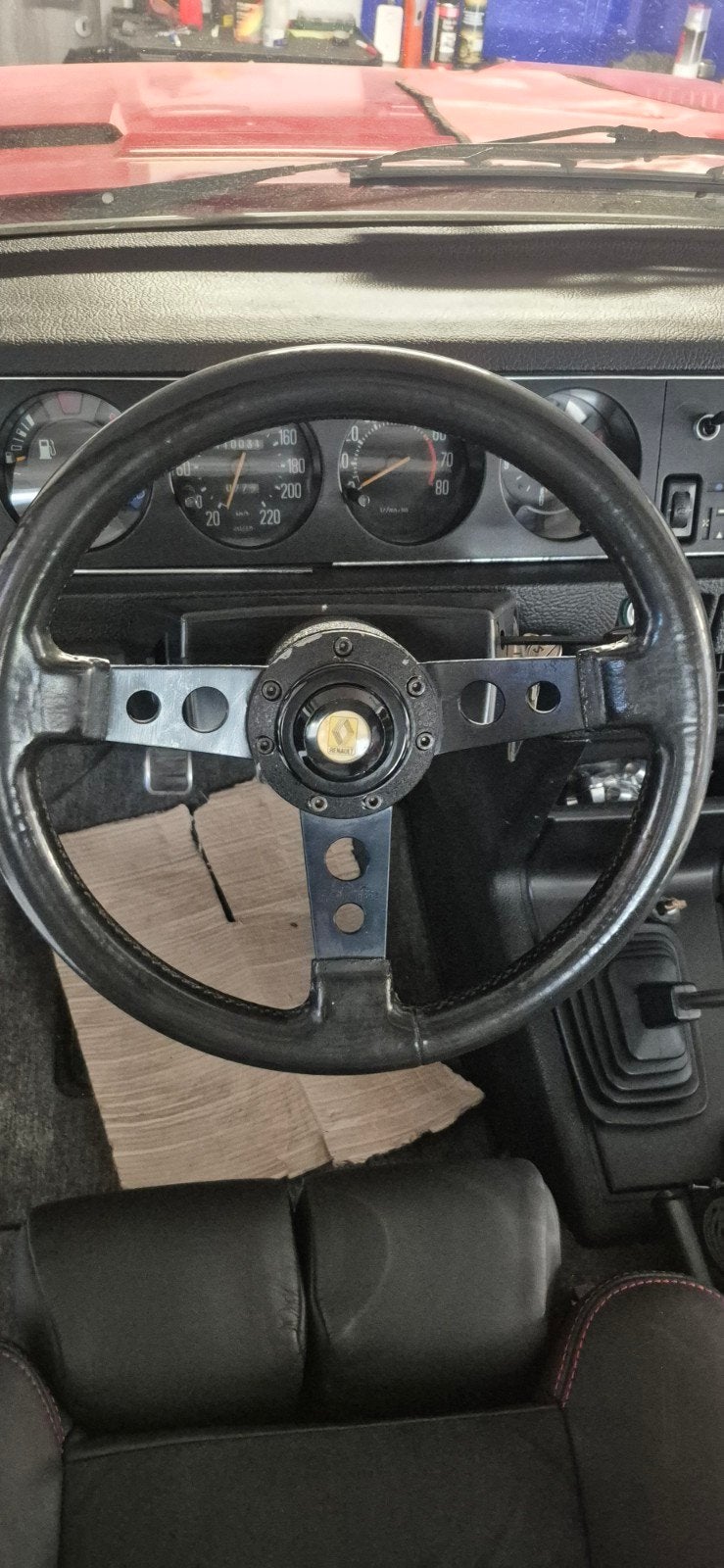 volant sport et moyeu pour renault 15/17 /12/5 alpine, Auto-onderdelen, Ophalen, Renault
