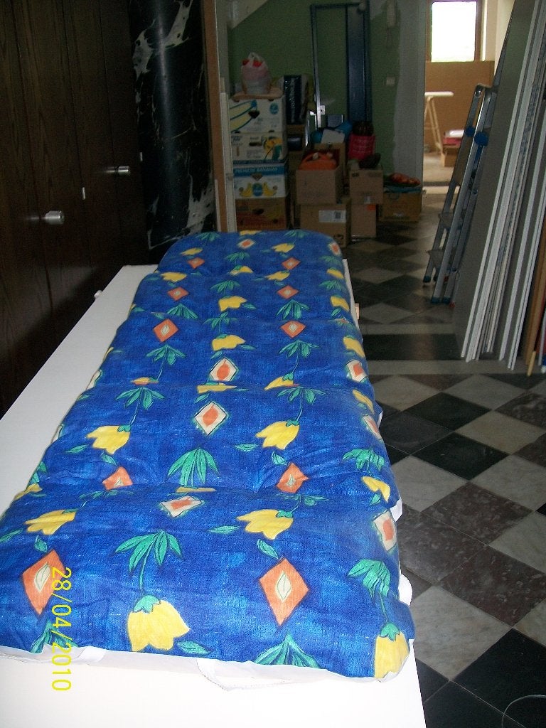 Matelas pour chaise longue 180 x55 cm. Prix 10€, Tuin en Terras, Ophalen, Zo goed als nieuw