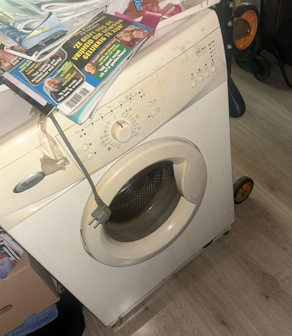 GRATIS whirlpool wasmachine - regio GENT/rabot, Elektronische apparatuur, Wasmachines, Ophalen, Gebruikt