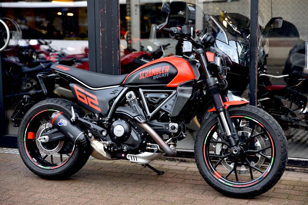 DUCATI SCRAMBLER 800 FULL THROTTLE (A2) ***MOTOVERTE.BE***, 2 cilinders, Bedrijf, 800 cc, 12 t/m 35 kW