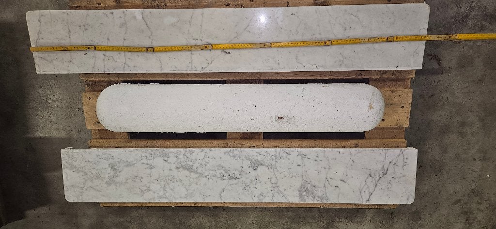 2X MARMER TABLET, Doe-het-zelf en Bouw, Ophalen, Overige materialen, 100 tot 150 cm, Vensterbanken