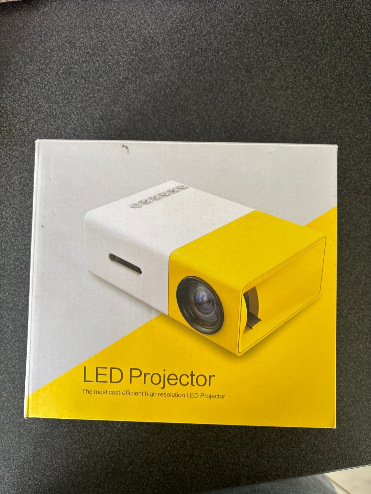 Led projector, TV, Hi-fi & Vidéo, Projecteurs vidéo, Enlèvement, Comme neuf, LED