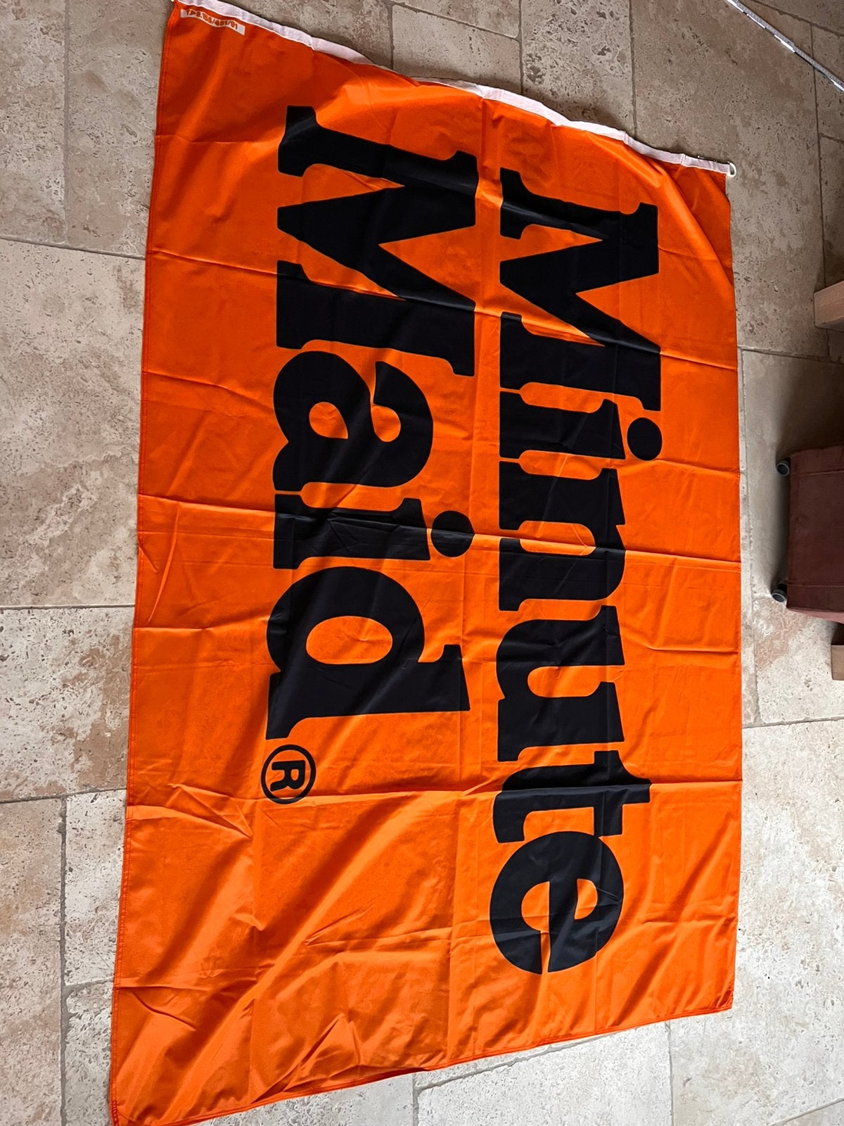 Vintage vlag minute maid, Ophalen of Verzenden, Zo goed als nieuw