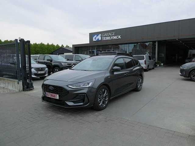 Ford Focus Break 1.0 i MHEV 155pk Automaat ST-Line BLIS ACC, Autos, Ford, Focus, Argent ou Gris, Achat, Euro 6