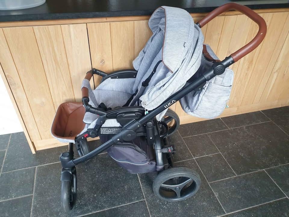3-in-1 buggy Bebetto Luca, Ophalen, Gebruikt, Regenhoes