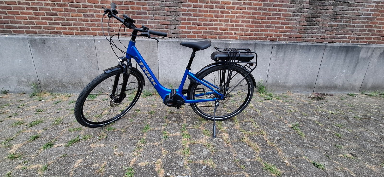 Elektrische fiets trek maat xs , weinig km op teller., Ophalen, Zo goed als nieuw, 50 km per accu of meer