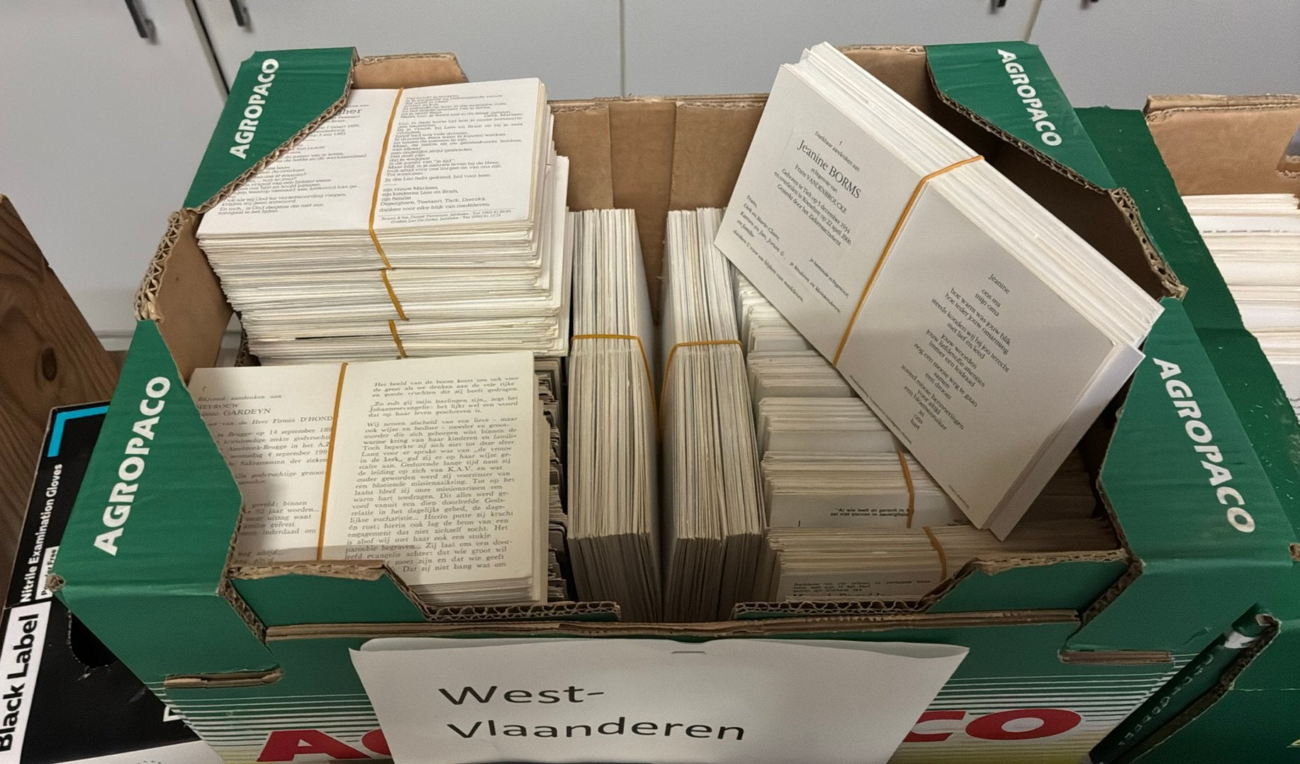 Doodsprentjes provincie West-Vlaanderen, Verzamelen, Ophalen of Verzenden, Bidprentje