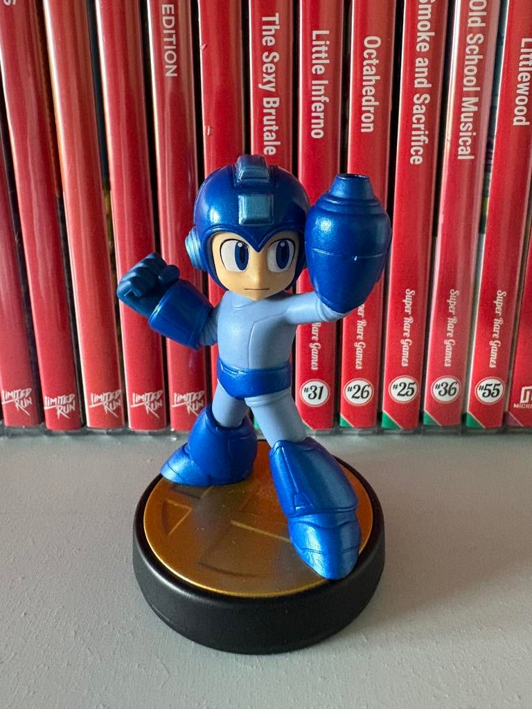 Amiibo Megaman N.27 (Super Smash Bros), Ophalen, Zo goed als nieuw