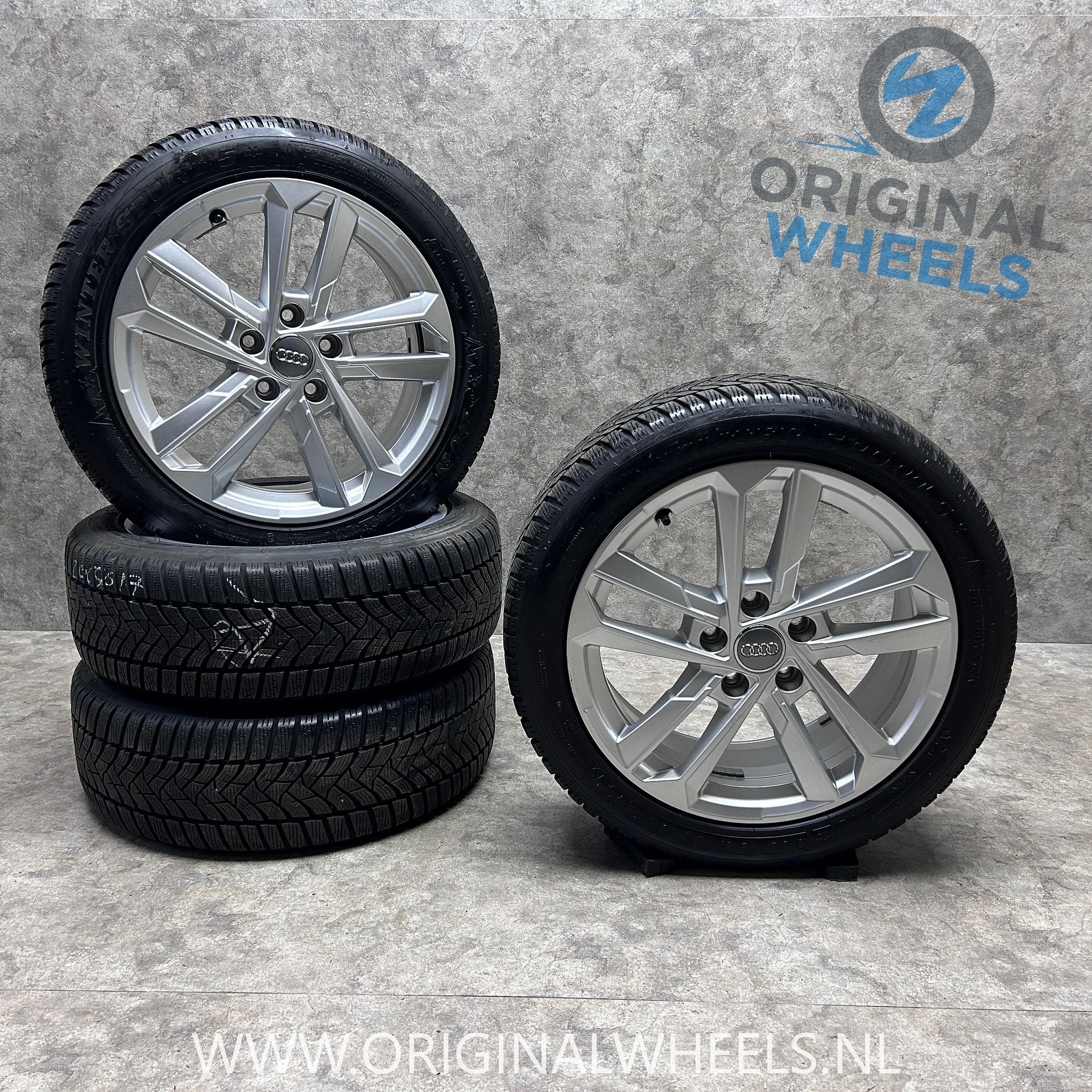 diversen 17 inch originele velgen + winterbanden Audi A3, Auto-onderdelen, Gebruikt, -, -, Banden en Velgen