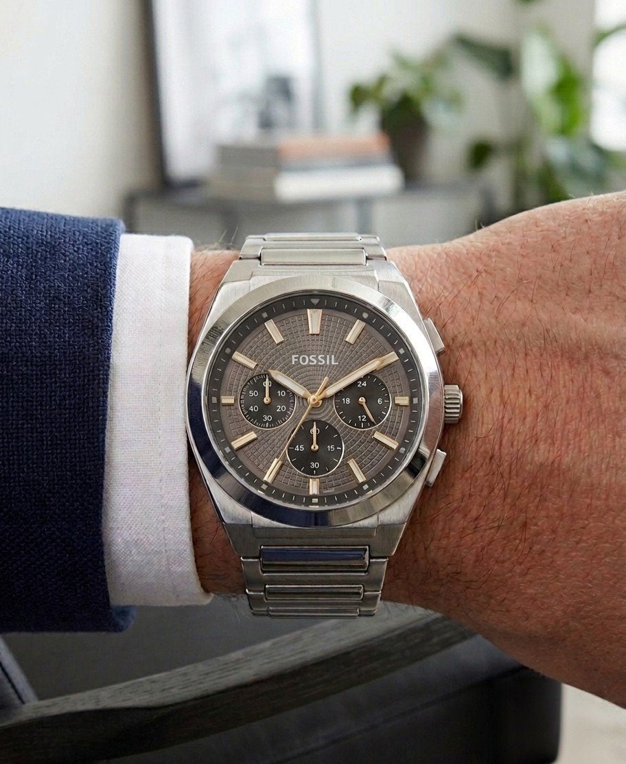 Fossil Heren Horloge, Overige merken, Staal, Staal, Polshorloge