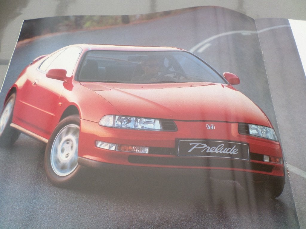 Honda Prelude Brochure, Ophalen of Verzenden, Honda