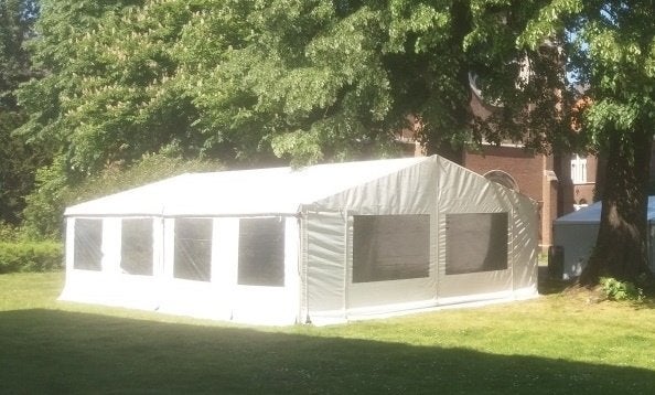 Kadertent 6x25 te koop, Ophalen, Gebruikt
