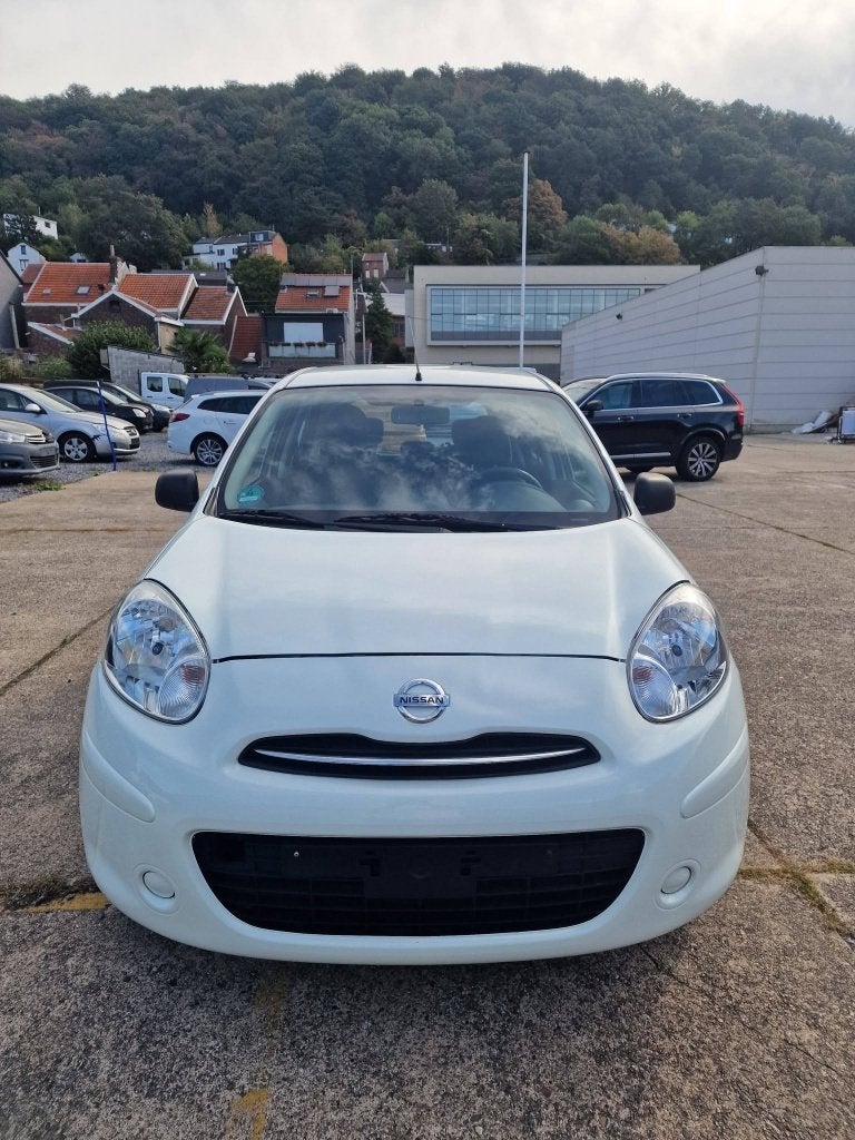 Nissan Micra 1.2i Acenta PureDrive, Auto's, Voorwielaandrijving, Euro 5, Stof, Zwart