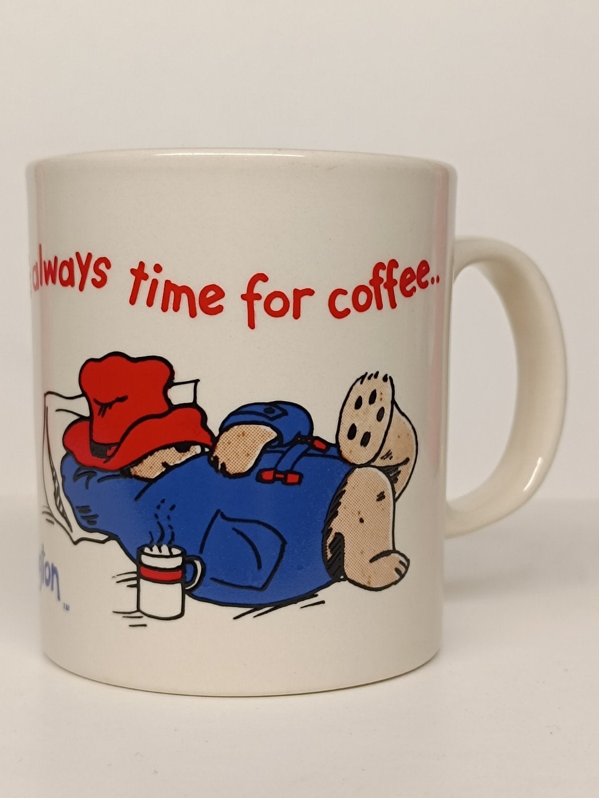 Paddington It's always time for coffee 1995 vintage mok, Ophalen of Verzenden