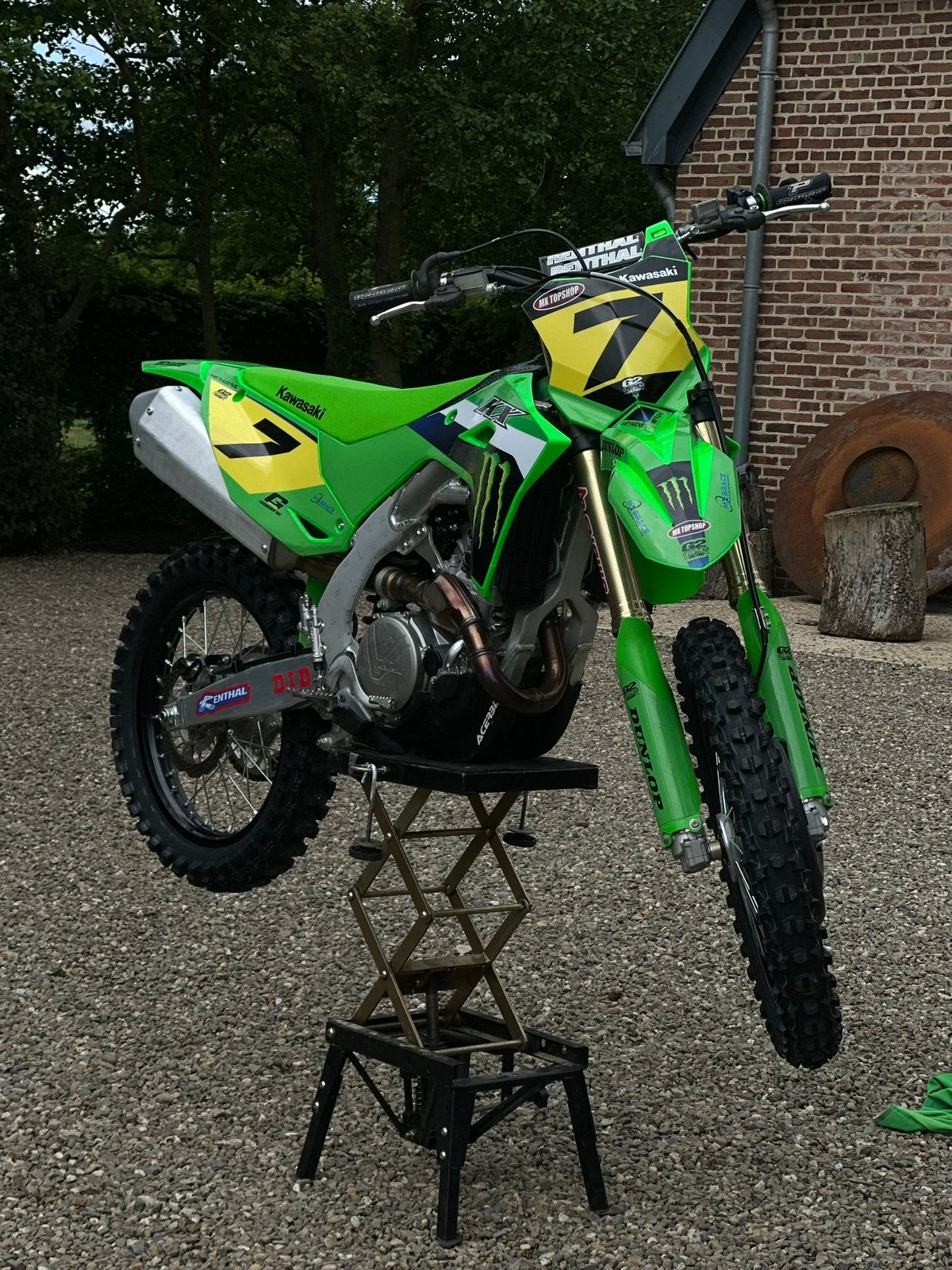Kawasaki KX 450 2026, Ophalen, Zo goed als nieuw