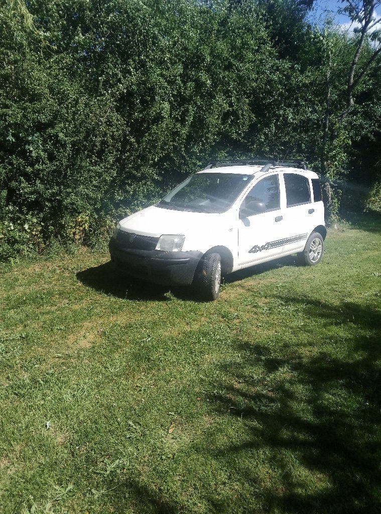 Fiat Panda 4x4, Auto's, Fiat, Stof, Panda, Wit, Handgeschakeld