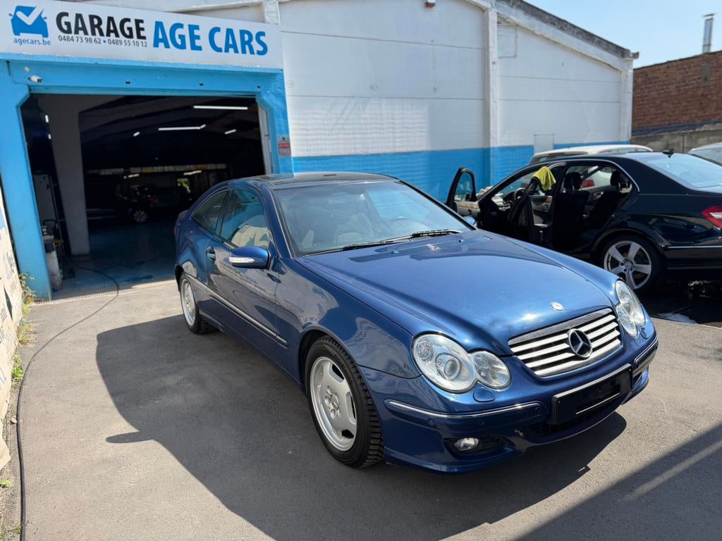 Mercedes c200 coupe essence automatique, Achat, Entreprise, Noir, 120 kW