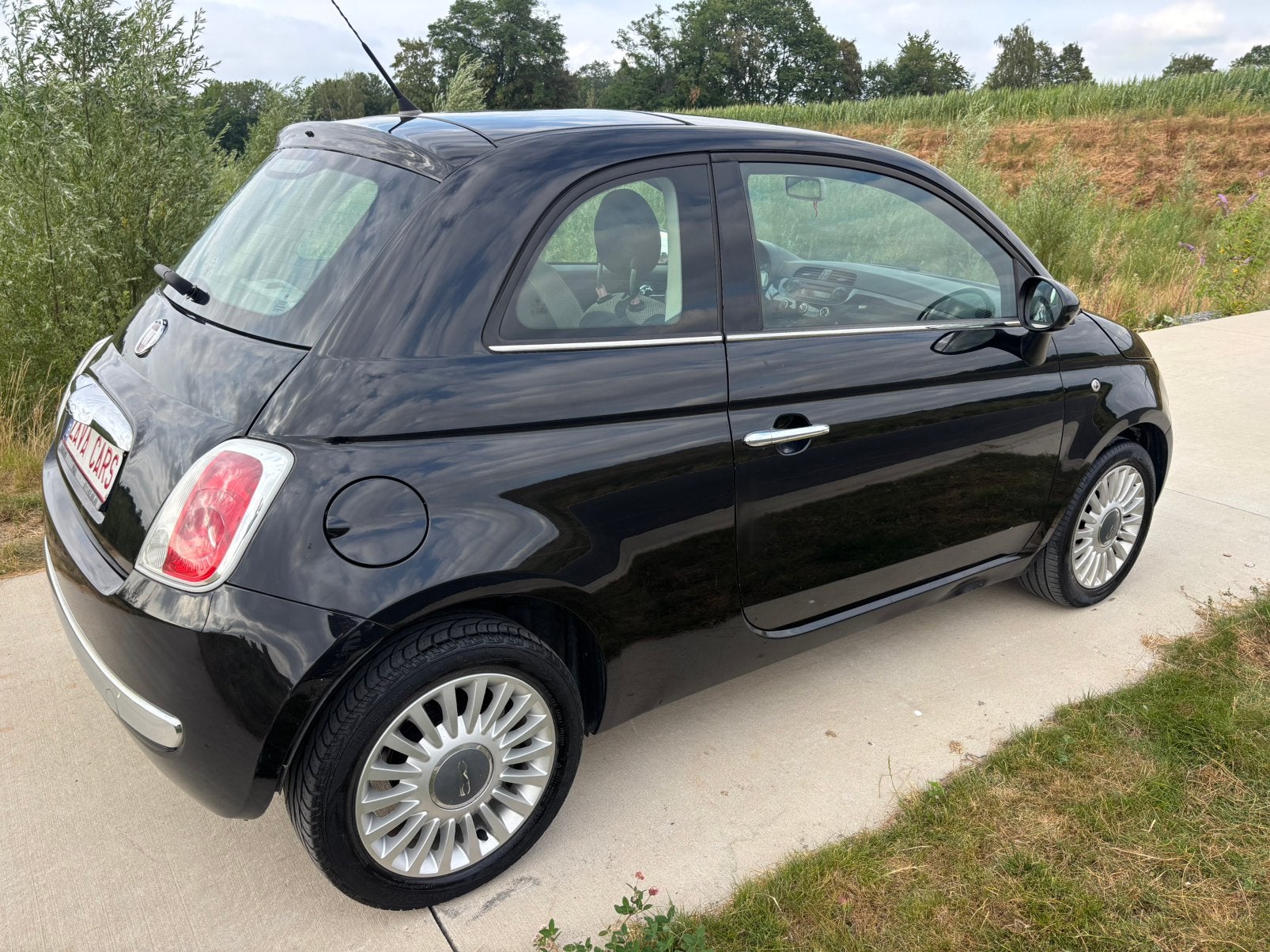 Fiat 500 1.2 ESSENCE 69CV - TOIT PANO - 121000KM, 78 g/km, Achat, Beige, Entreprise