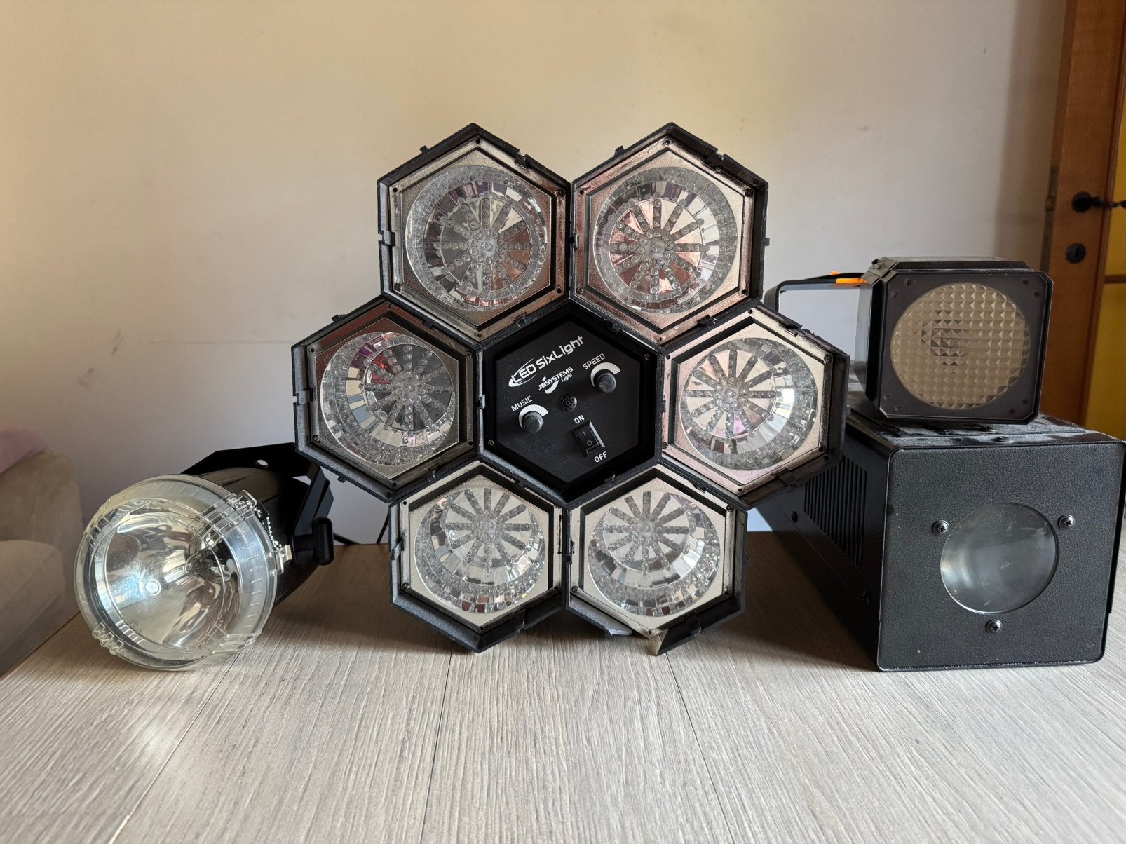 Lot de luminaires et stroboscopes, Muziek en Instrumenten, Licht en Laser, Ophalen, Gebruikt