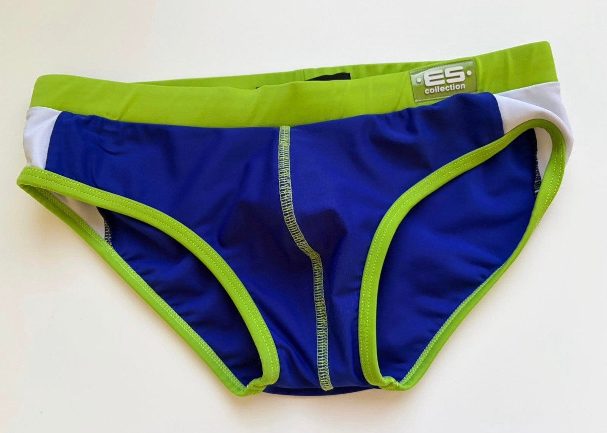 Zwemslip ES Collection, Verzenden, Maat 48/50 (M), Meerkleurig, Zwemslip