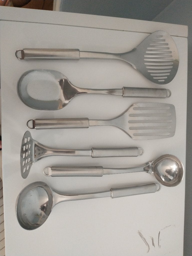 Vergiet + keukenbenodigheden, Maison & Meubles, Cuisine | Ustensiles de cuisine, Enlèvement, Utilisé, Métal