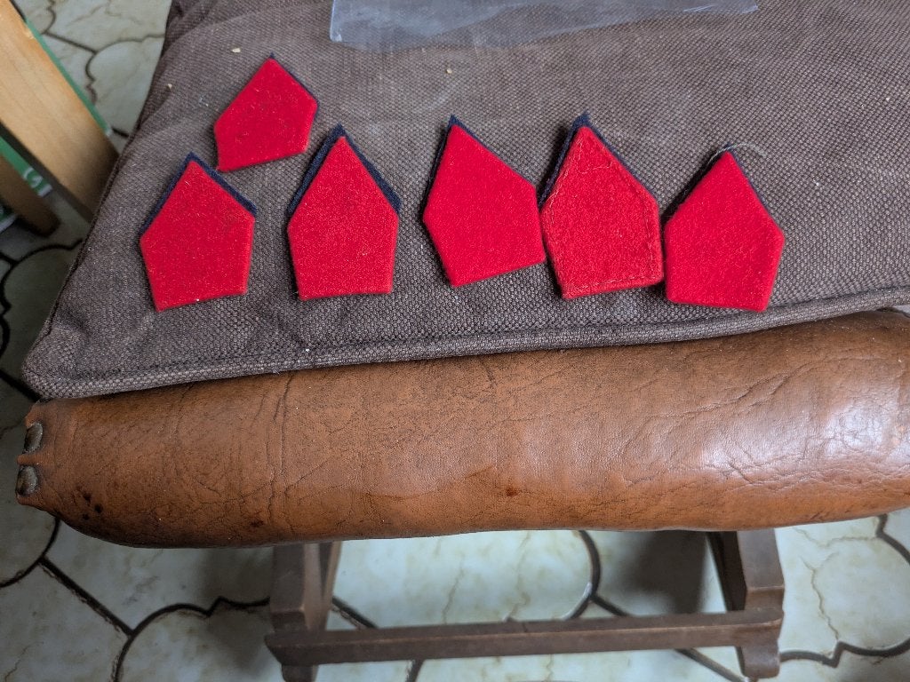 Kraagspiegels infanterie, Verzamelen, Ophalen of Verzenden, Landmacht, Embleem of Badge