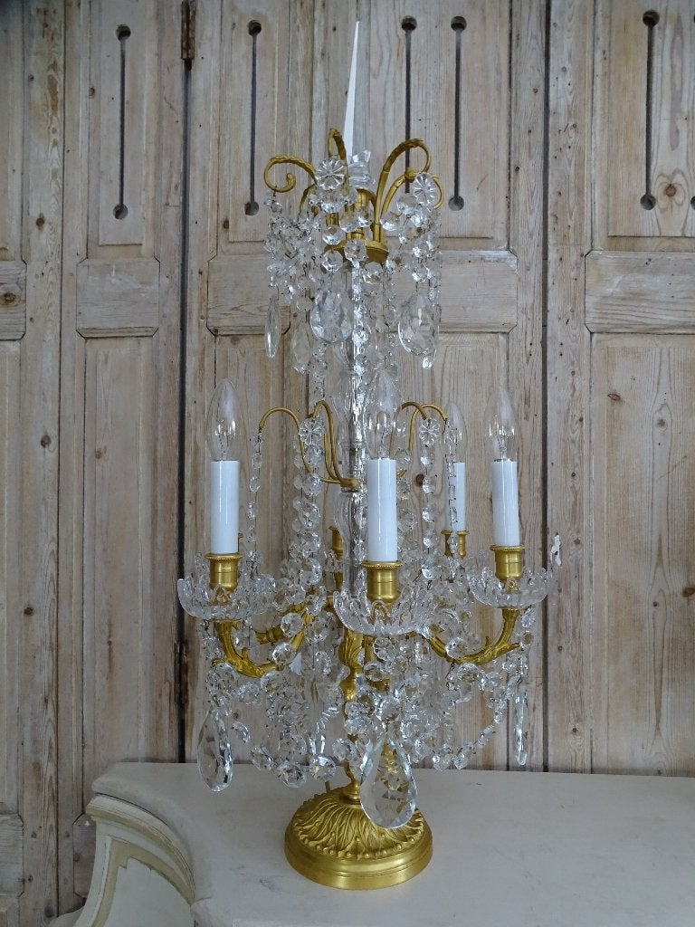 Franse girandoles met 6 lichtpunten 2 stuks, Antiquités & Art, Antiquités | Accessoires de maison, Enlèvement