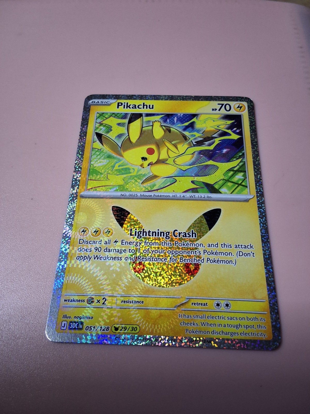 Pikachu 051/128, Hobby & Loisirs créatifs, Enlèvement