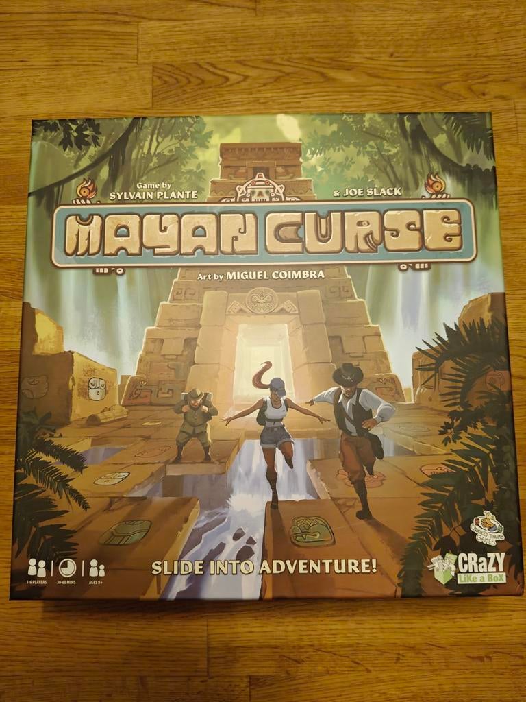 Mayan curse kickstarter, Hobby en Vrije tijd, Gezelschapsspellen | Bordspellen, Ophalen of Verzenden