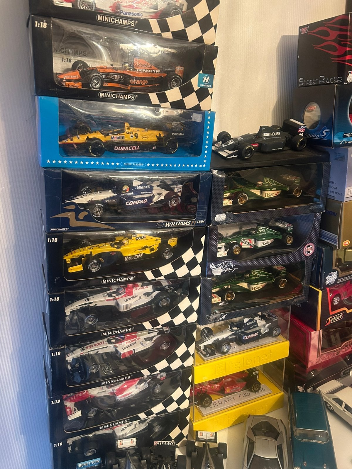 Formule 1 minichamp 60 e stuk, Hobby en Vrije tijd, Ophalen of Verzenden, Zo goed als nieuw