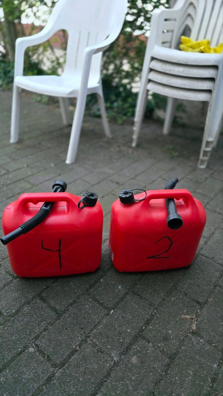 Benzine, Ophalen, Nieuw