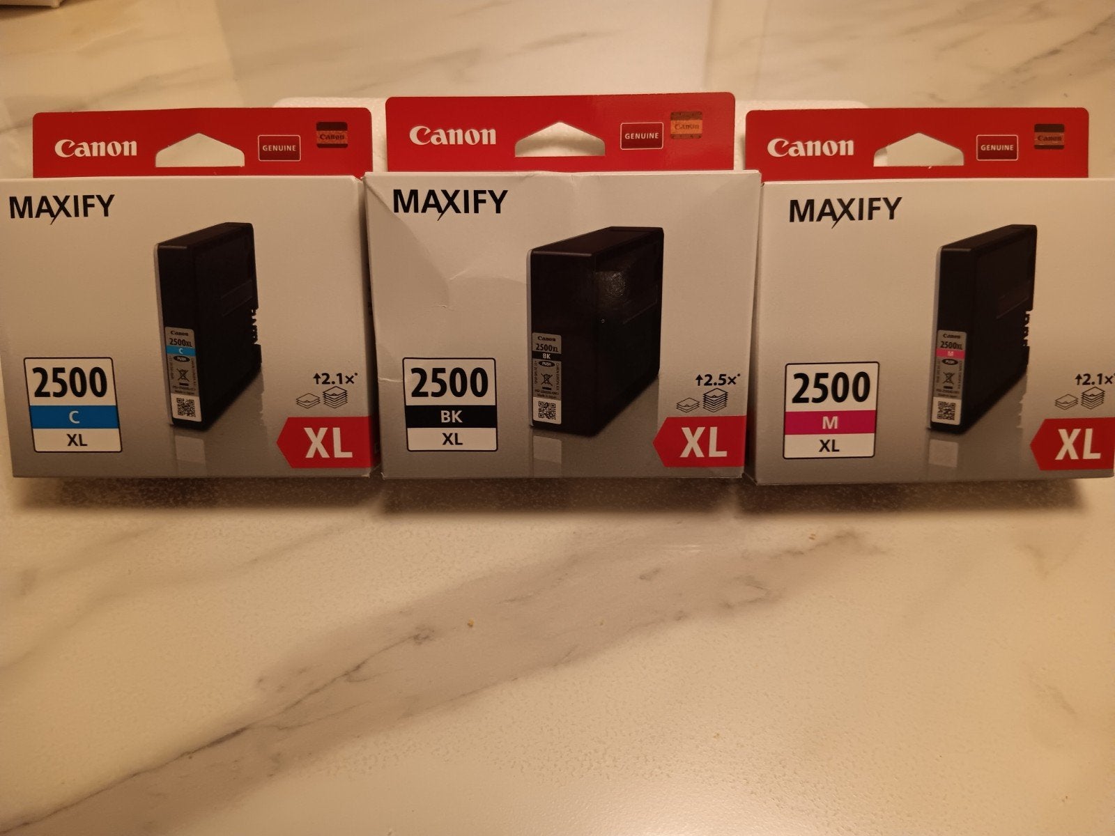 3 nouvelles cartouches d'encre Maxify (Canon)., Enlèvement