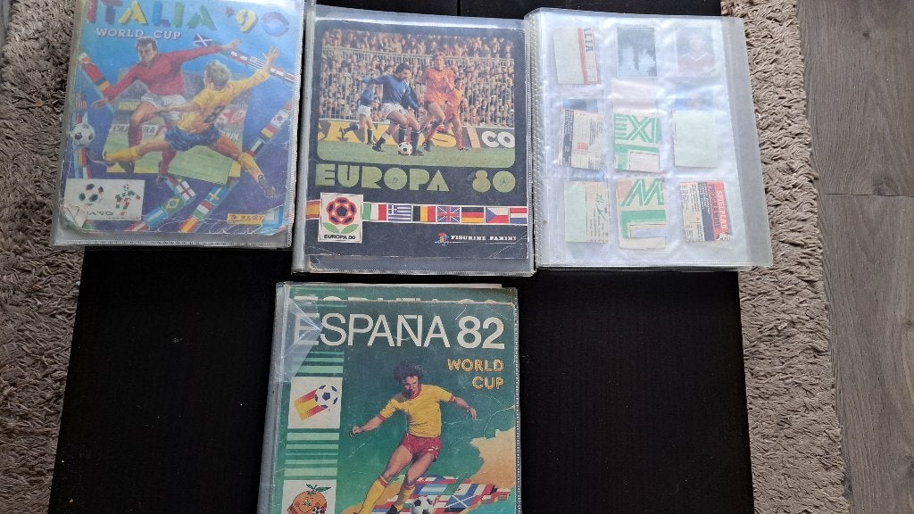 PANINI WK 82,86,90 EK 80,88 ##KNIP/RECUP PLAATJES, Verzamelen, Verzenden, Gebruikt, Sport
