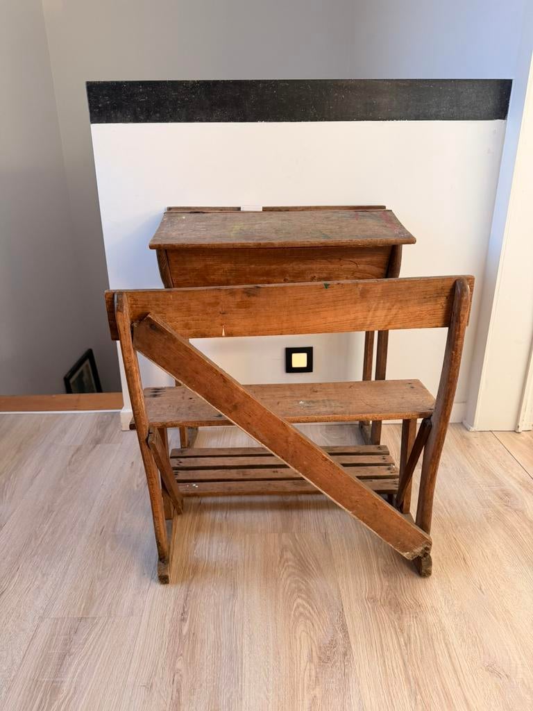 Bureau vintage pour enfants, 64 cm, Vintage, Enlèvement, Bureau enfant