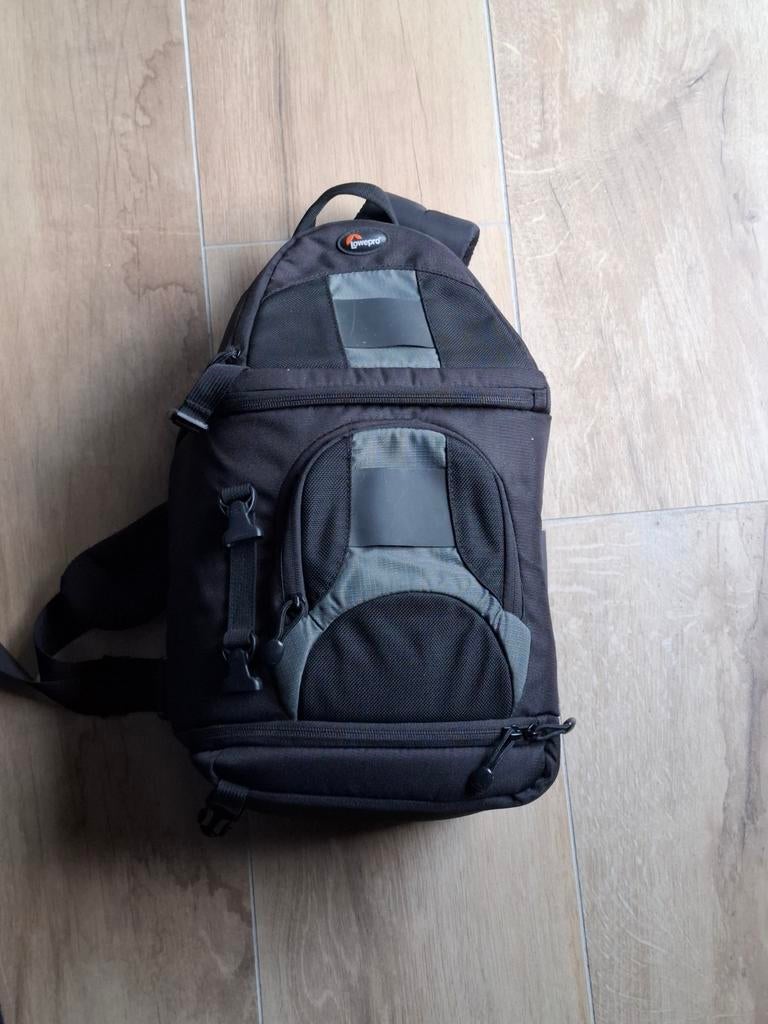 Lowepro Slingshot 100 AW cameratas rugzak regenhoes, Ophalen of Verzenden, Gebruikt, Rugtas, Lowepro